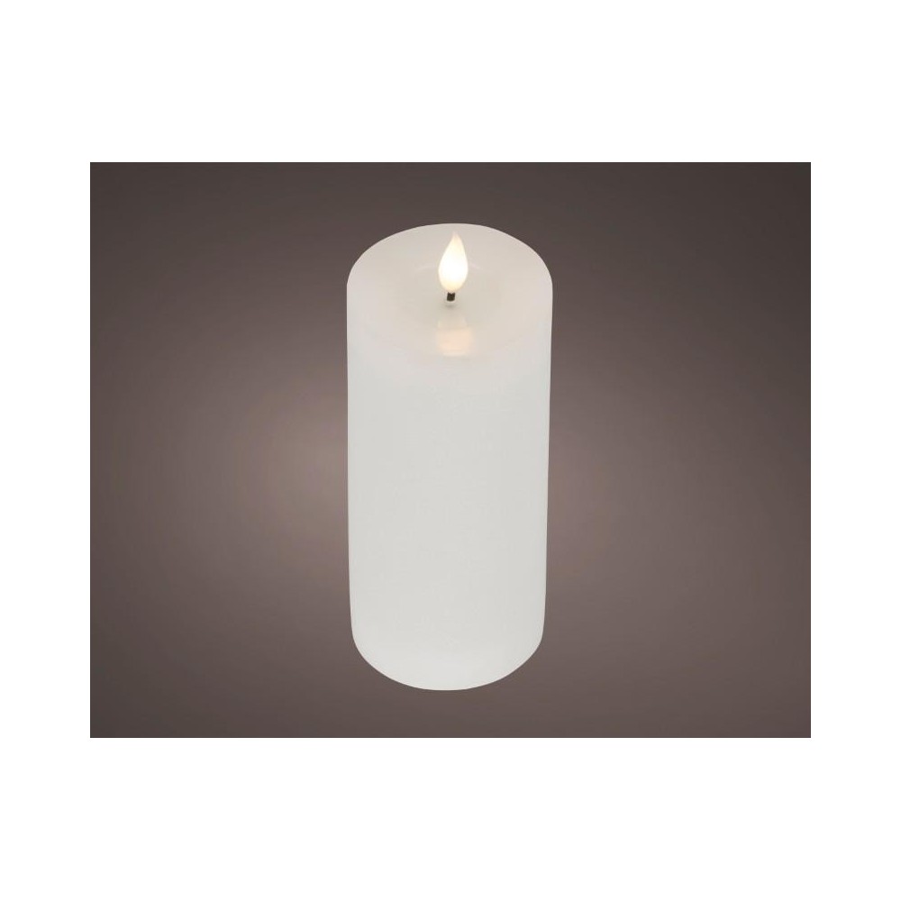 CANDELA LED BIANCA H.20 D.7.5